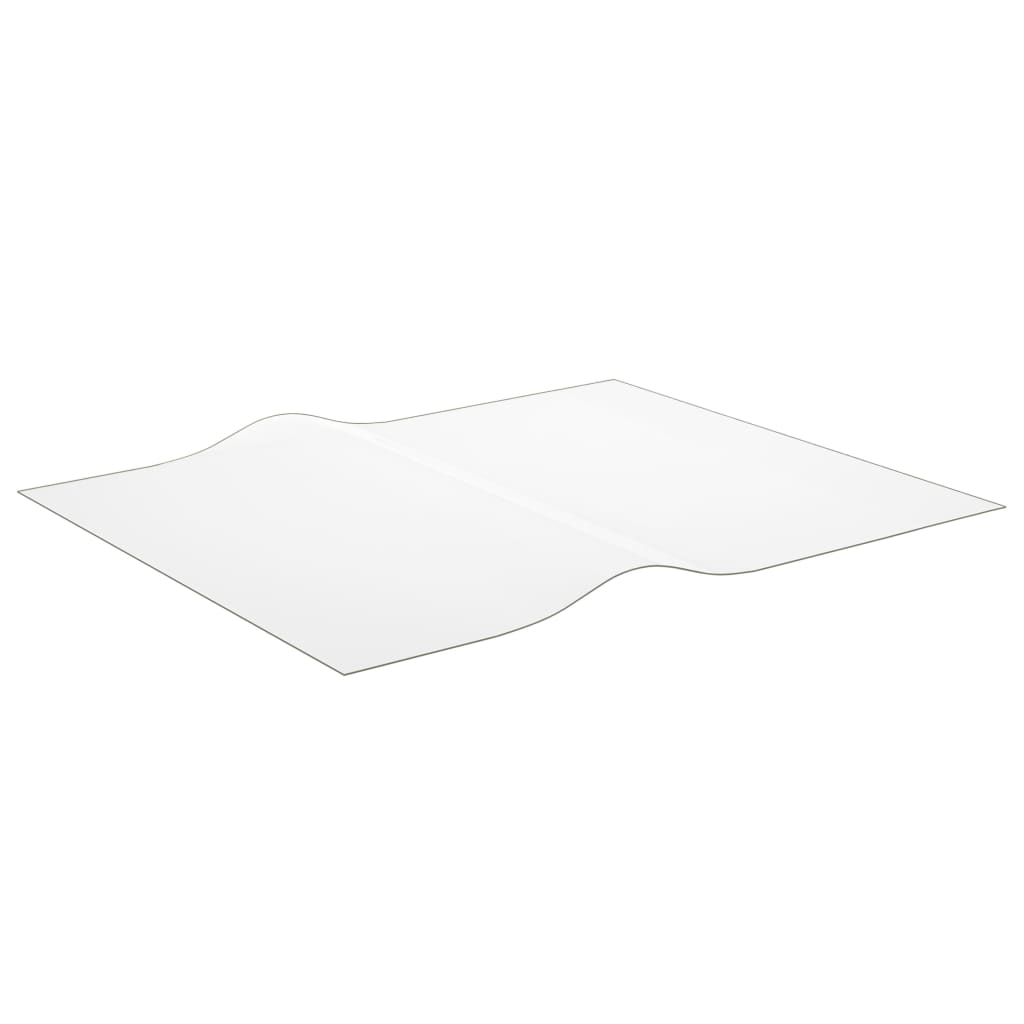 vidaXL Bordbeskytter matt 100x90 cm 1,6 mm PVC