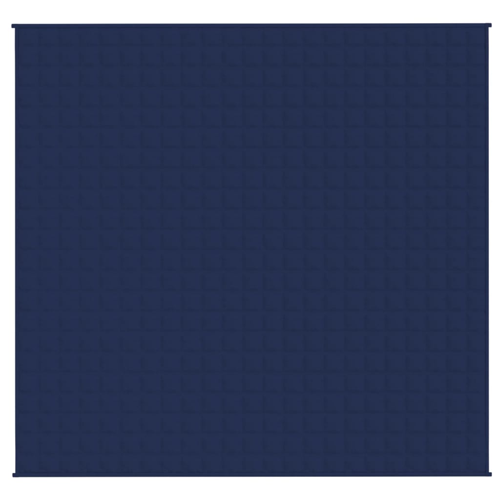 vidaXL Vektdyne blå 220x230 cm 11 kg stoff