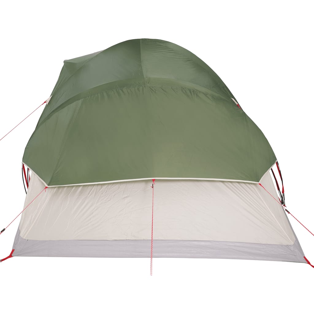 vidaXL Kuppeltelt for camping 9 personer grønn vanntett