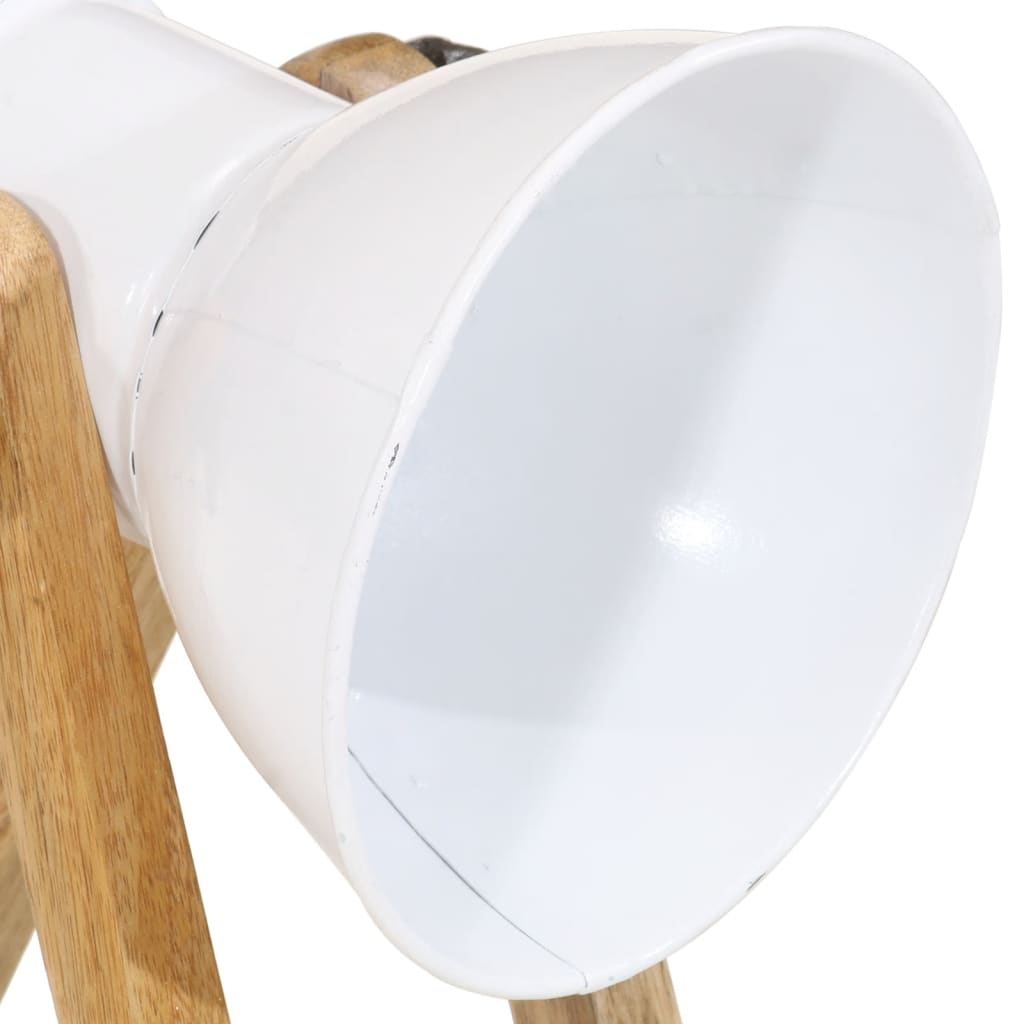 vidaXL Skrivebordslampe 25 W hvit 30x17x40 cm E27