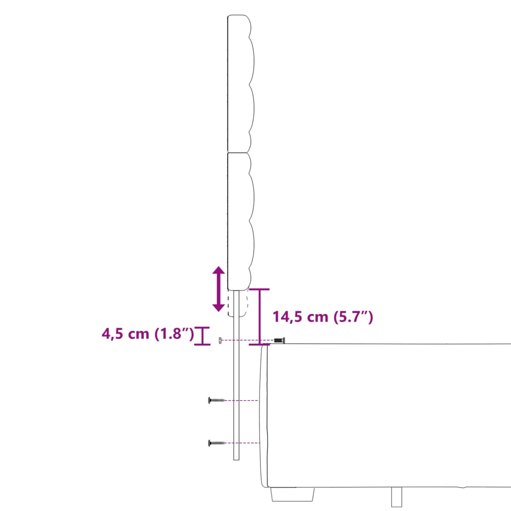 vidaXL Seng med madrass boksfjær mørkegrå 120x200 cm fløyel