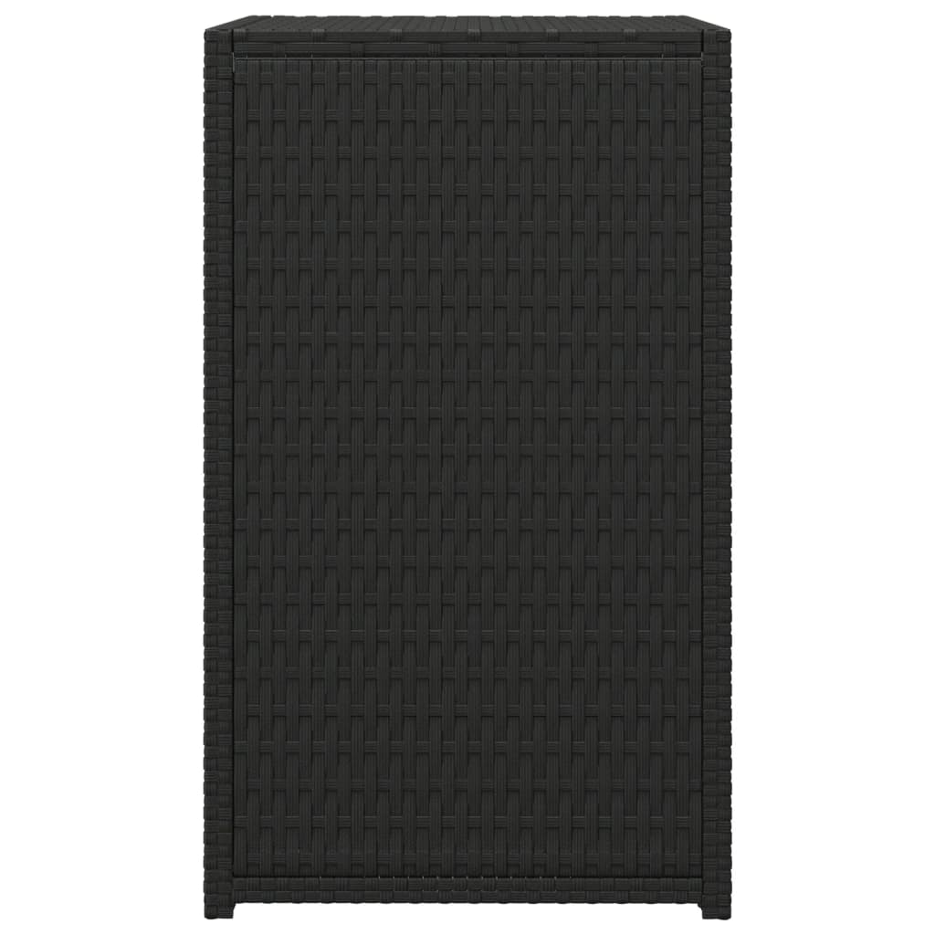 vidaXL C-bord svart 40x35x60 cm polyrotting