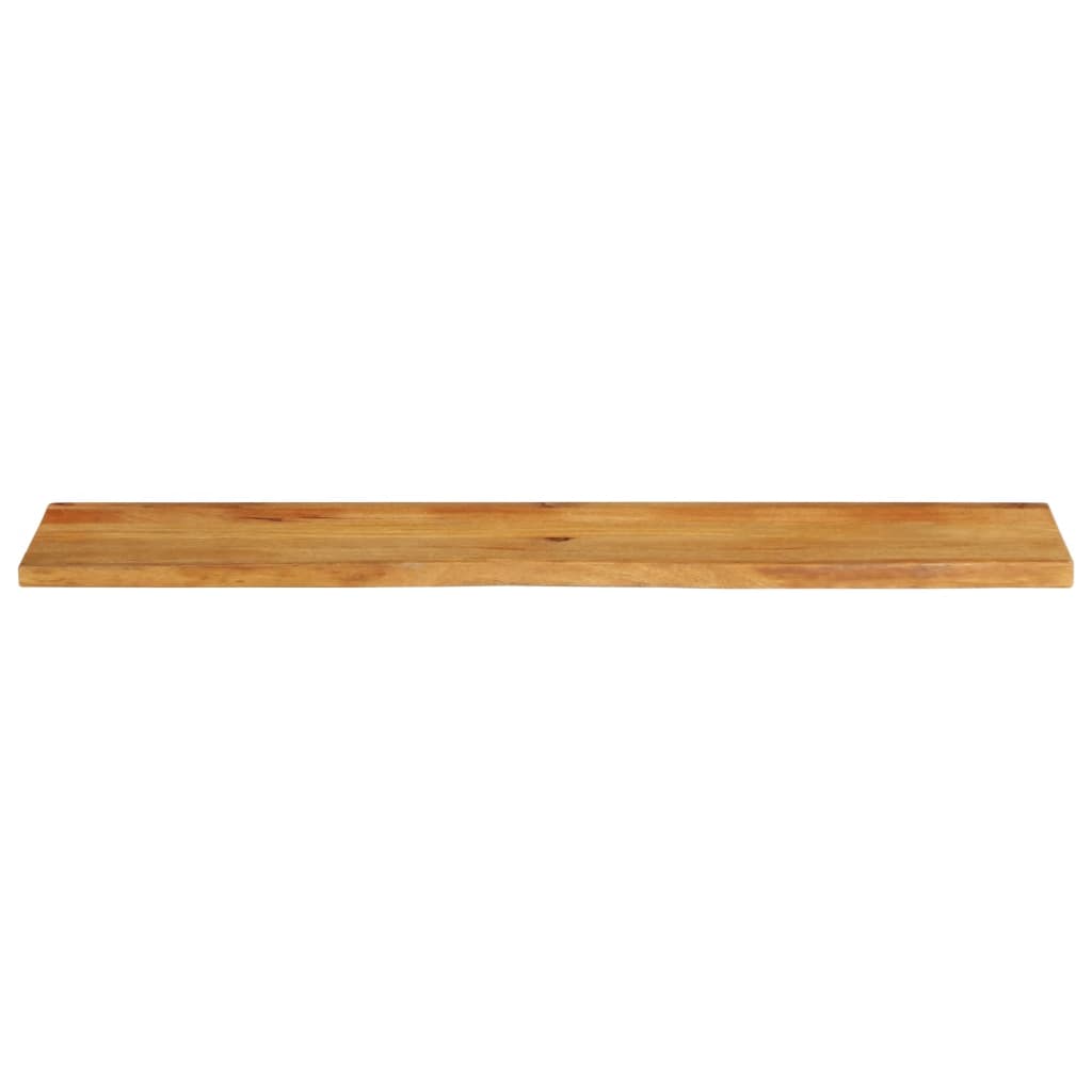 vidaXL Bordplate 140x40x2,5 cm naturlig kant heltre mango