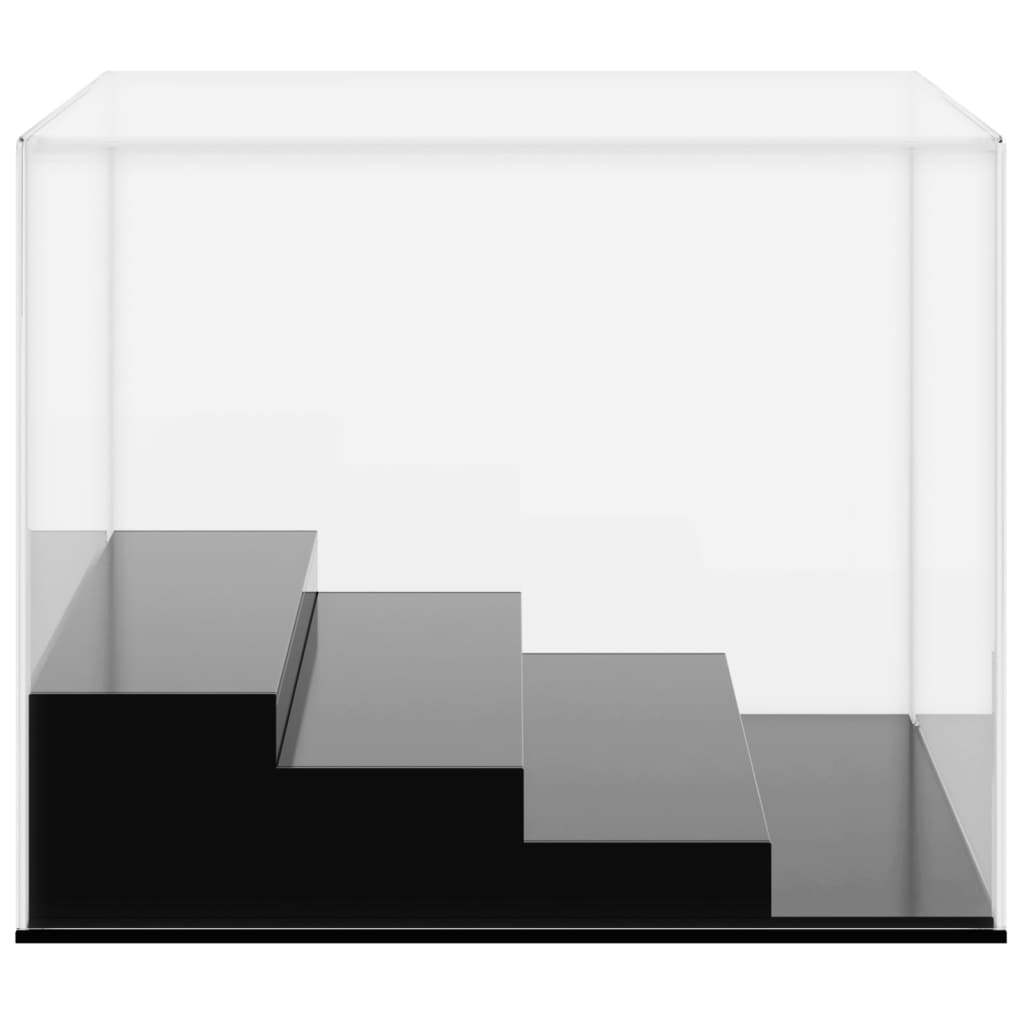 vidaXL Visningsboks gjennomsiktig 24x16x13 cm akryl
