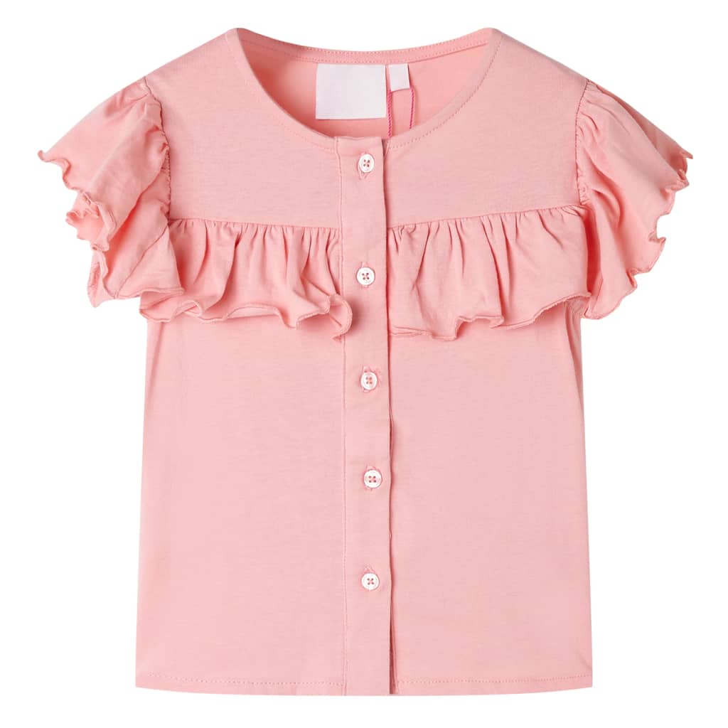 T-skjorte for barn medium rosa 92