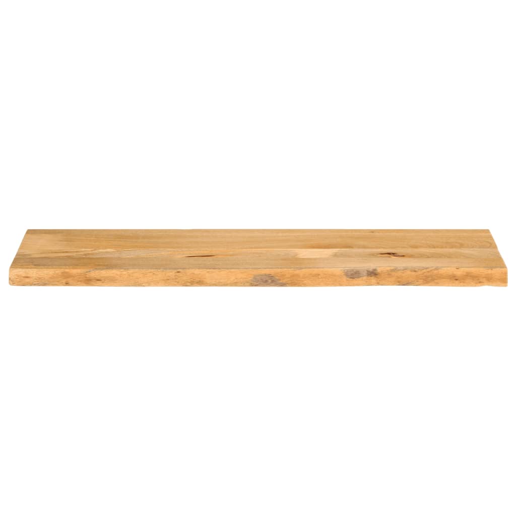 vidaXL Bordplate med naturlig kant 110x30x2,5 cm heltre mango