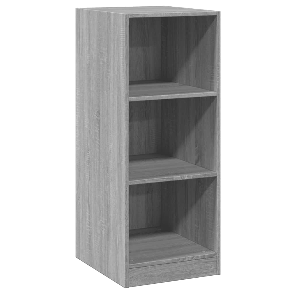 vidaXL Garderobe grå sonoma 48x41x102 cm konstruert tre