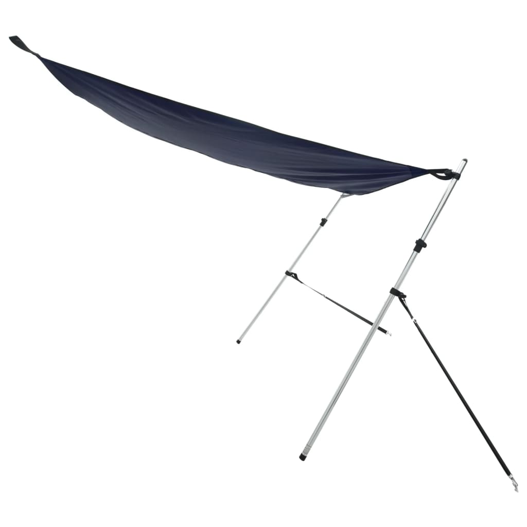 vidaXL T-Top solskjermutvidelse blå 170x170x(115-183) cm