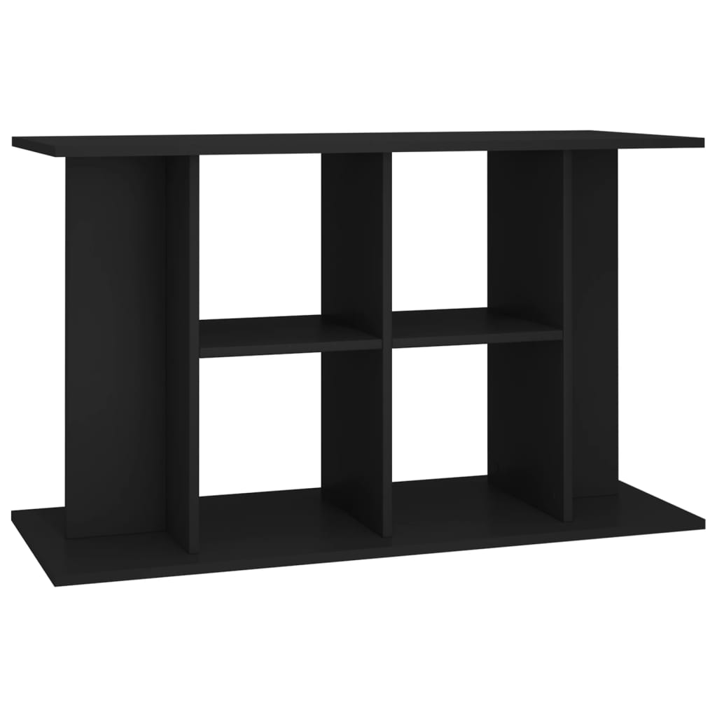 vidaXL Aquarium Stand Black 100x40x60 cm Engineered Wood