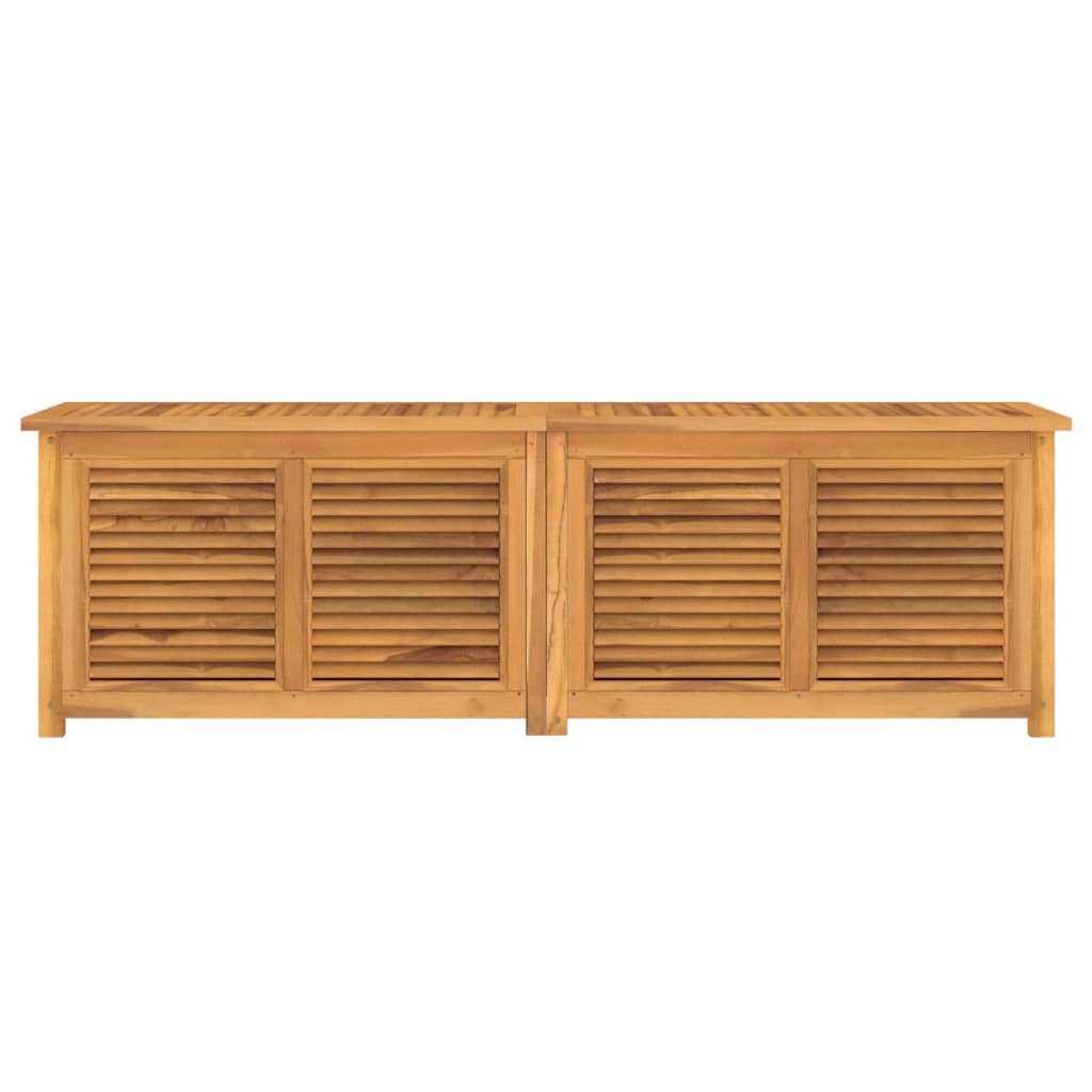 vidaXL Putekasse med pose 175x50x53 cm heltre teak