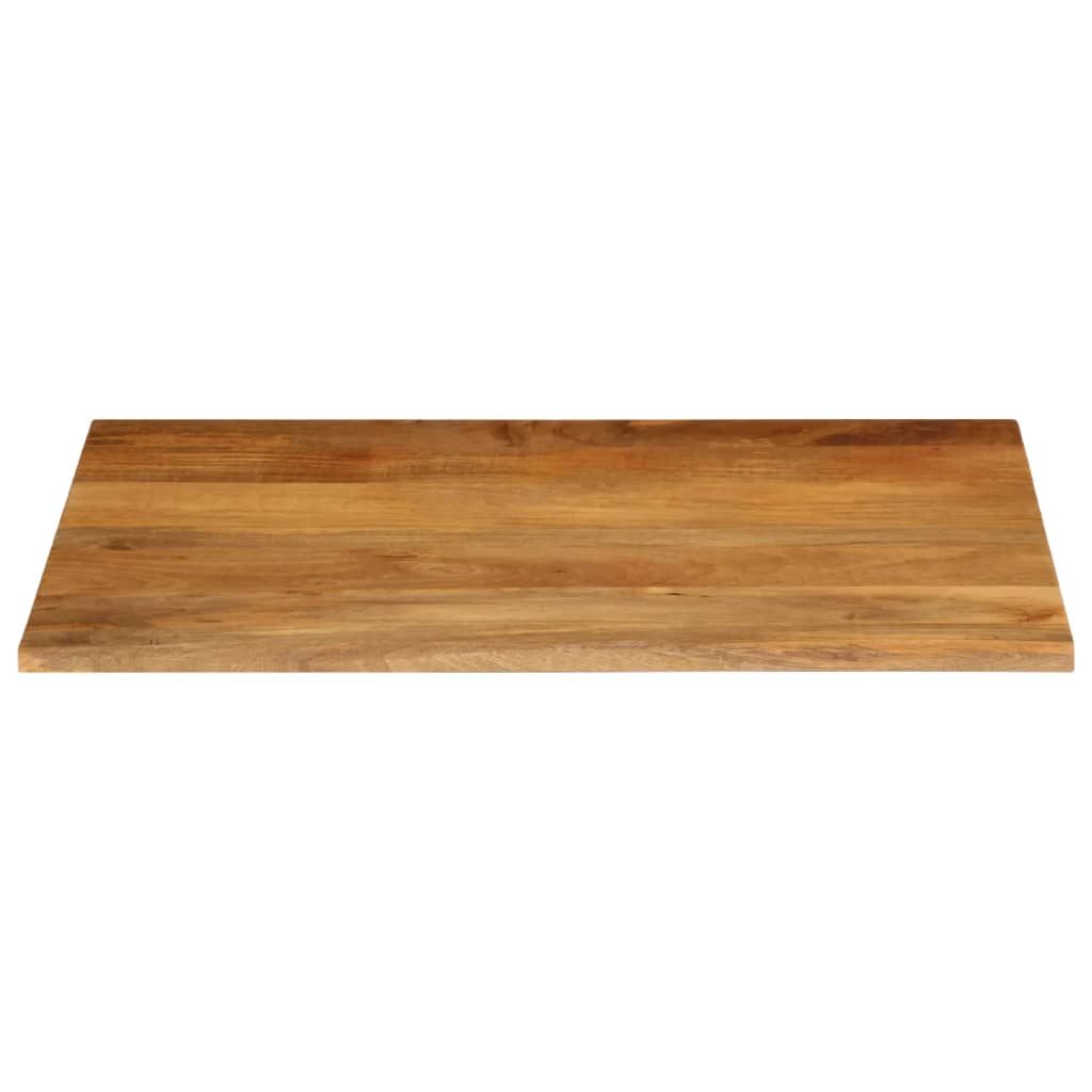 vidaXL Bordplate 90x80x3,8 cm naturlig kant heltre mango