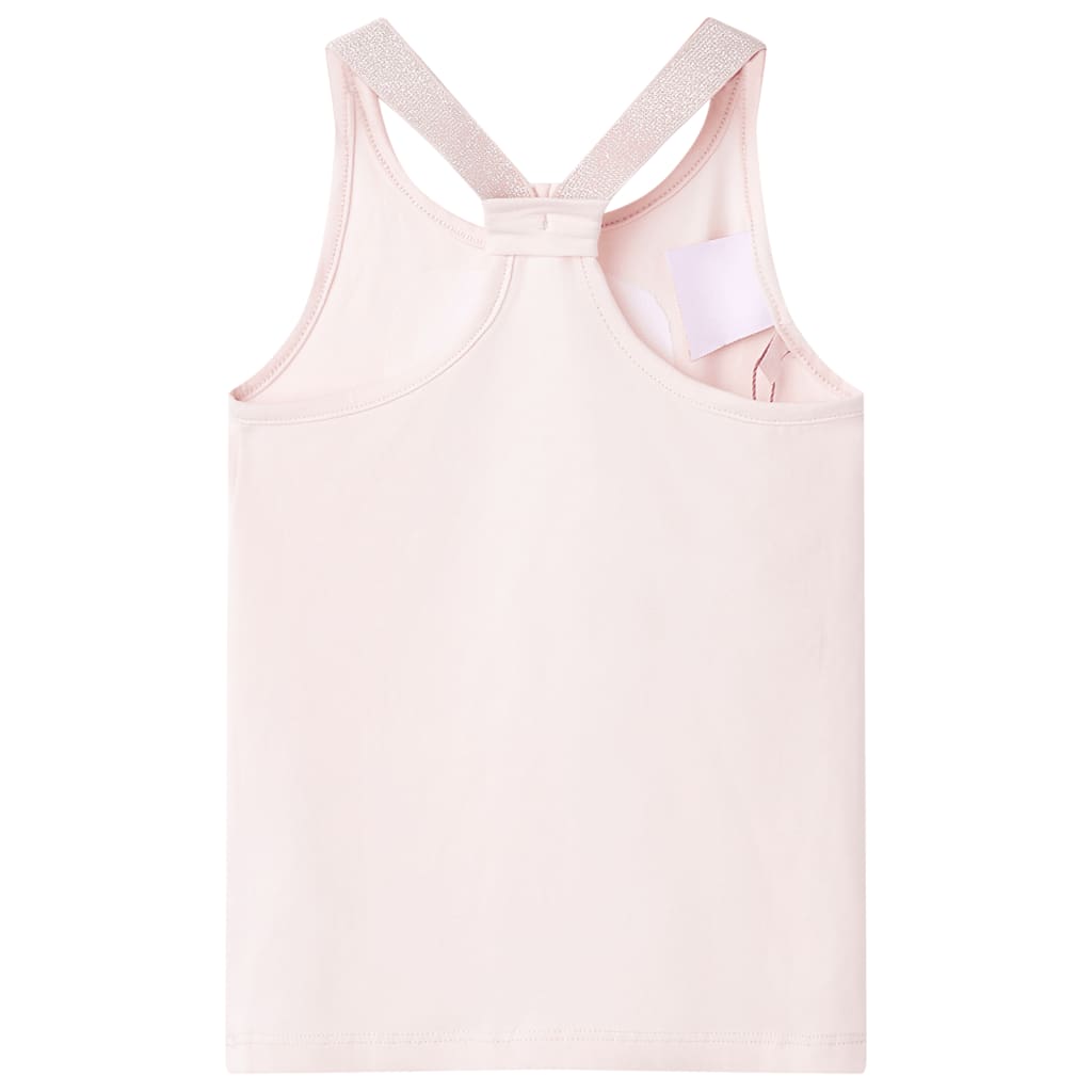 Singlet for barn myk rosa 104