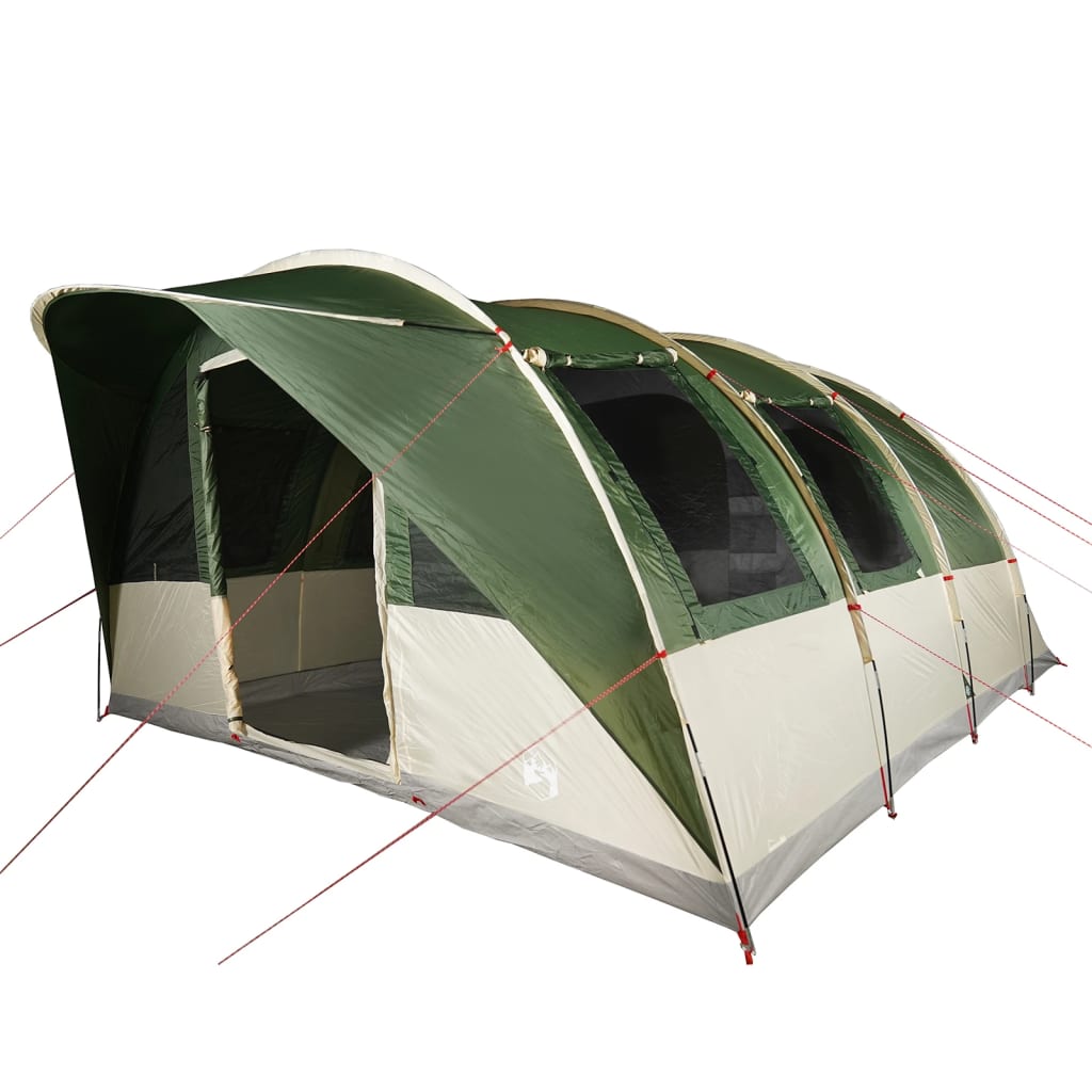 vidaXL Tunneltelt for camping 7 personer grønn vanntett