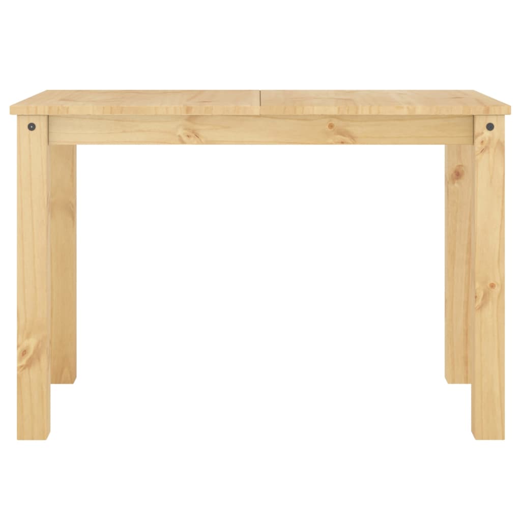 vidaXL Spisebord Panama 117x60x75 cm heltre furu