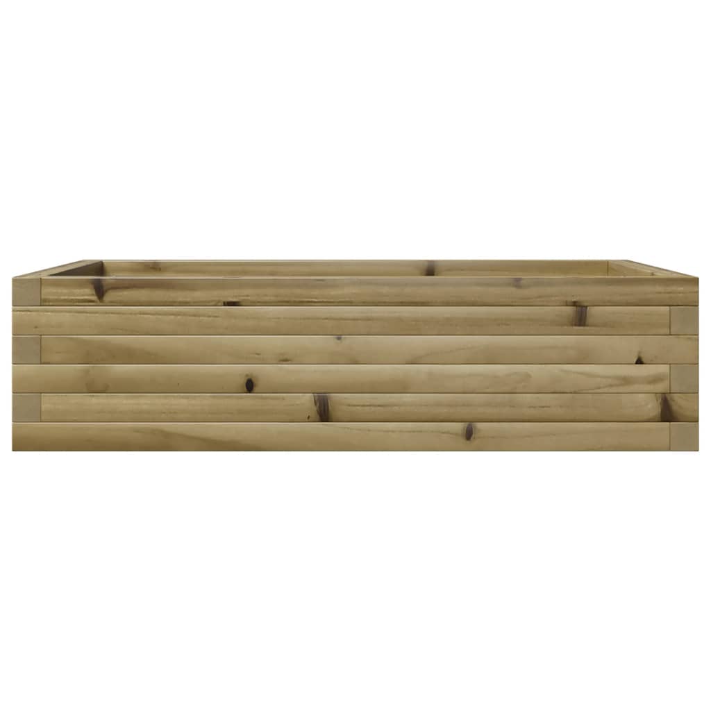 vidaXL Plantekasse 90x60x23 cm impregnert furu