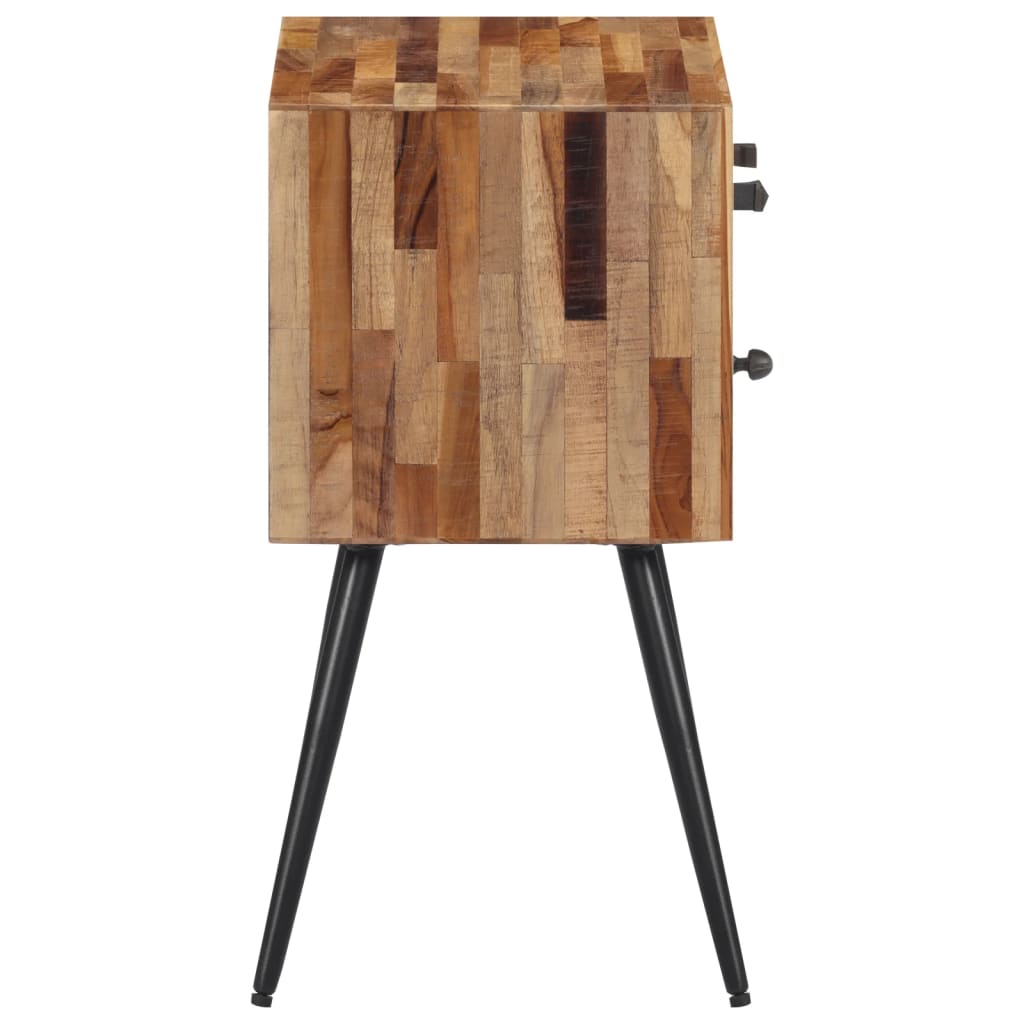 vidaXL Nattbord 47x31,5x60 cm heltre teak