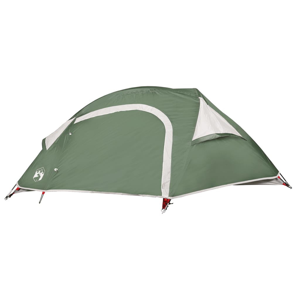 vidaXL Kuppeltelt for camping 1 person grønn vanntett