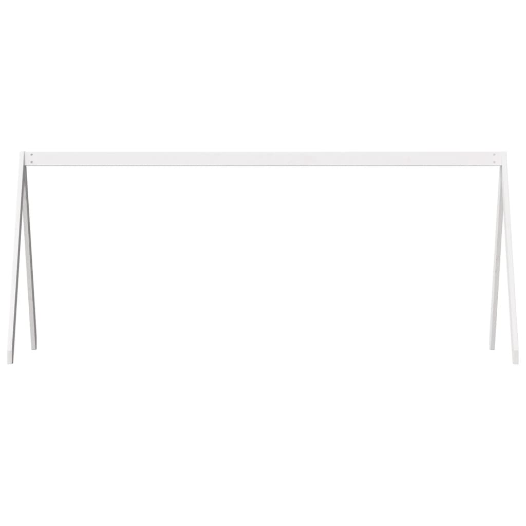 vidaXL Tak for barneseng 199x80,5x88 cm heltre furu