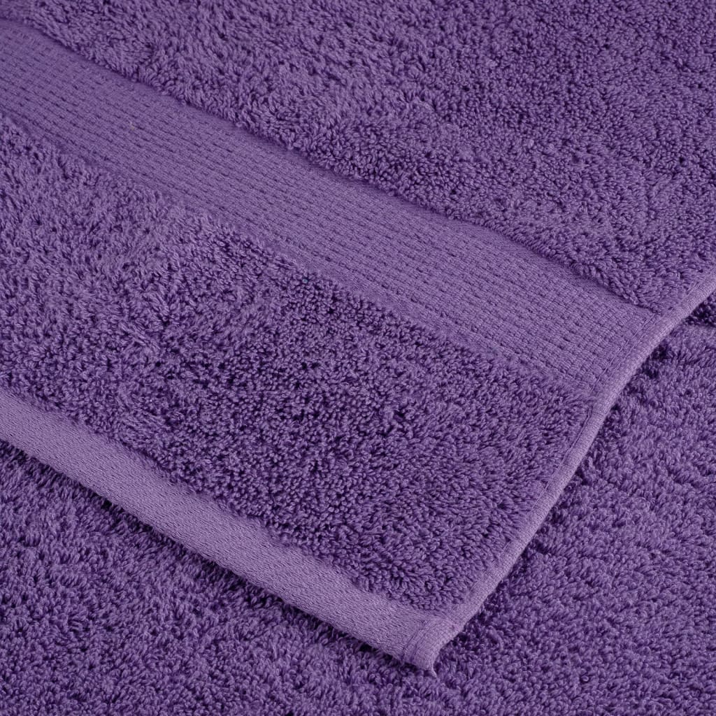 vidaXL Premium badehåndklær SOLUND 2 stk 100x150 cm 600 g/m2