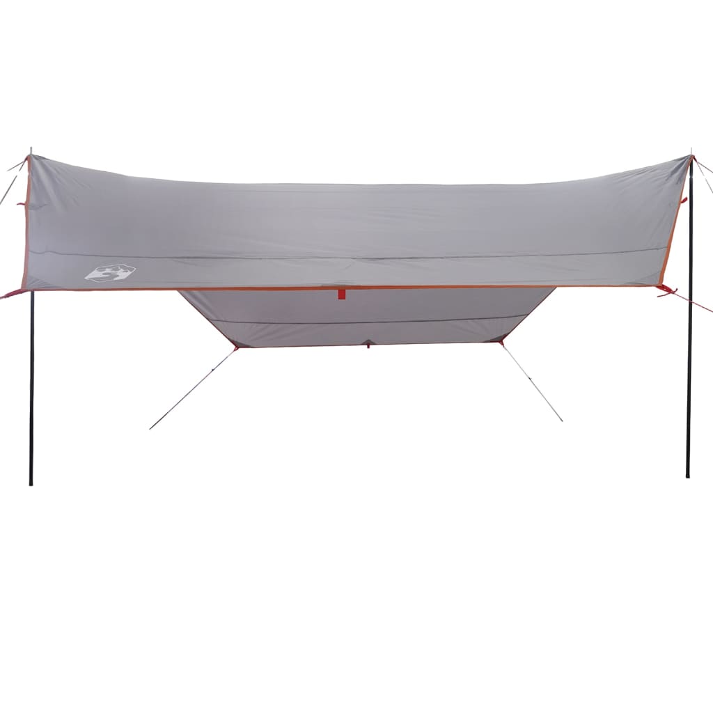 vidaXL Campingpresenning oransje 430x380x210 cm vanntett