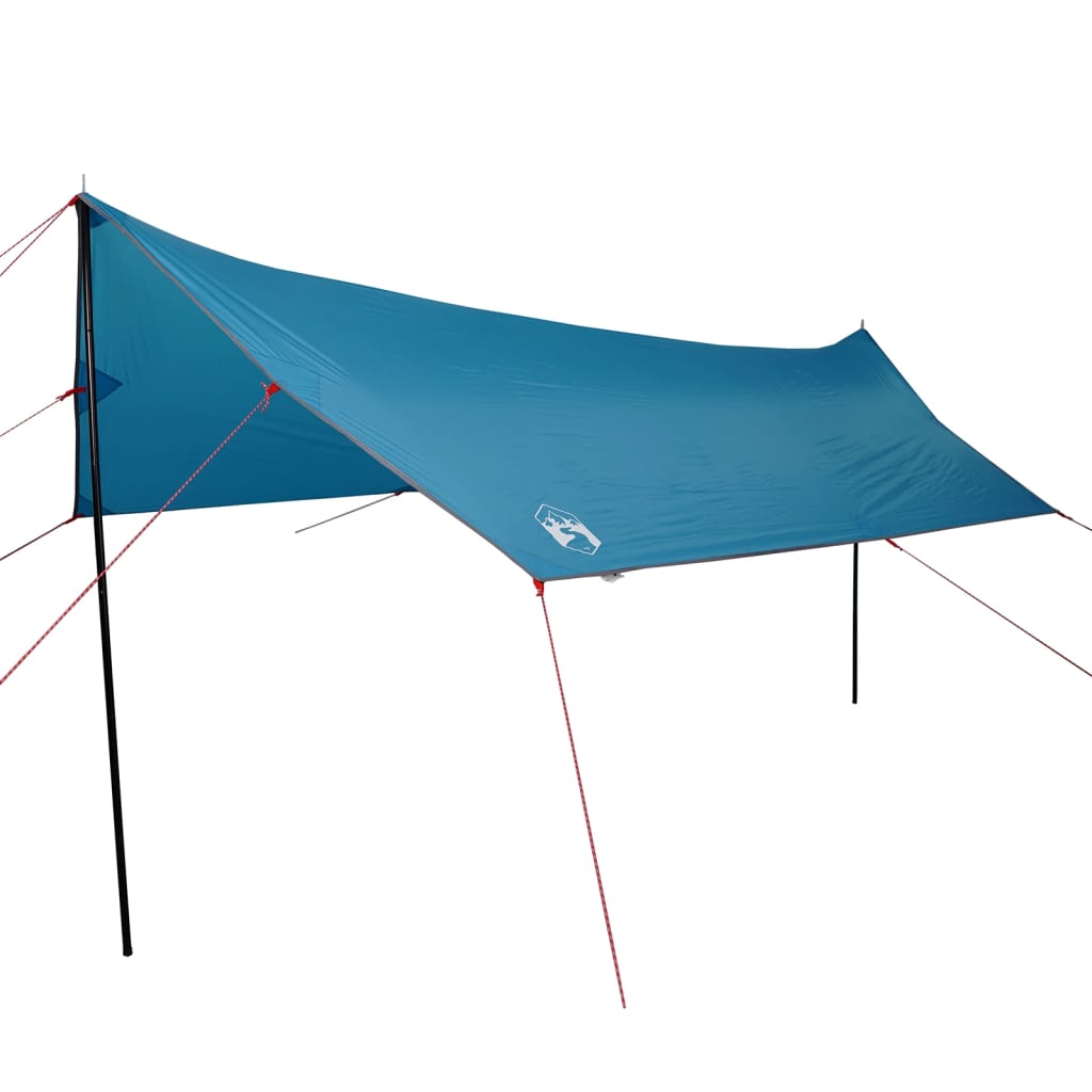 vidaXL Campingpresenning blå 460x305x210 cm vanntett