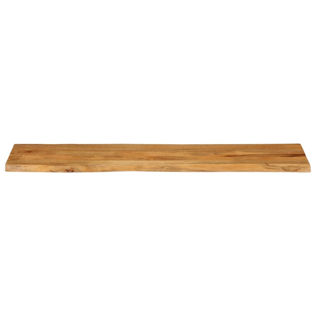 vidaXL Bordplate 180x40x2,5 cm naturlig kant heltre mango