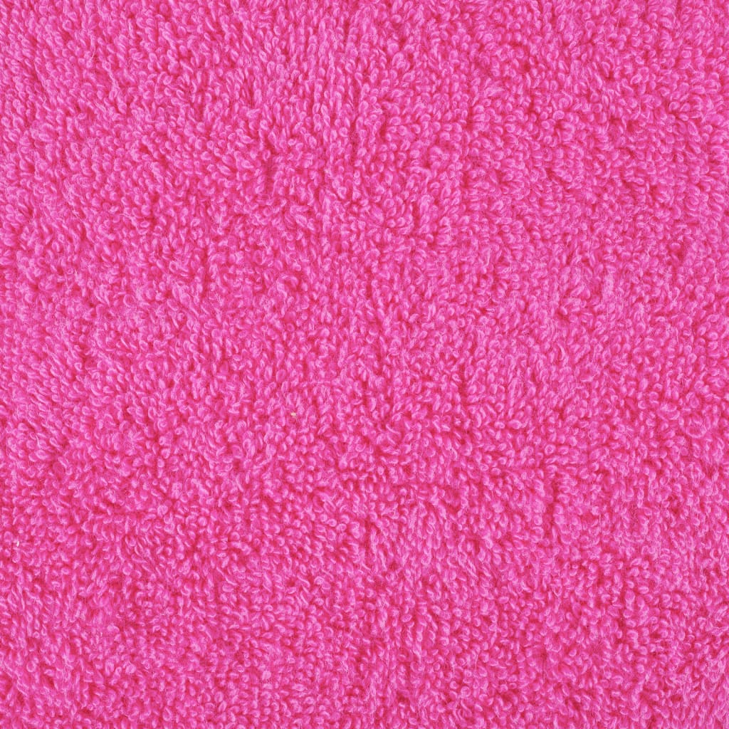 vidaXL Premium vaskekluter SOLUND 2 stk rose 30x30 cm 600 g/m2