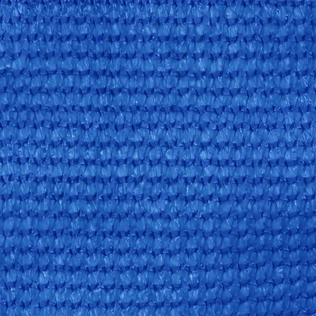 vidaXL Balkongskjerm blå 75x400 cm HDPE