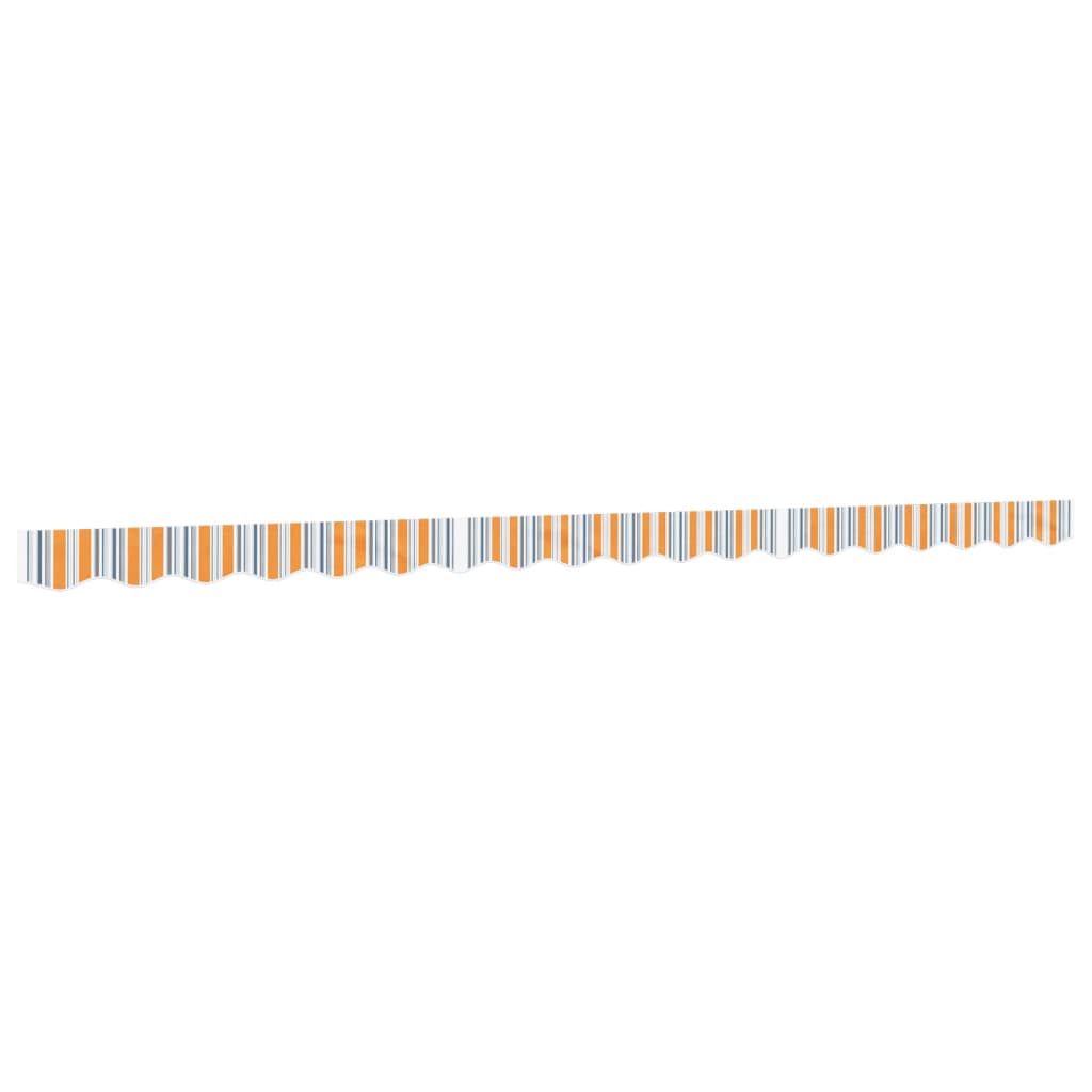 vidaXL Erstatningsstoff for markise flerfarget stripe 4,5 m