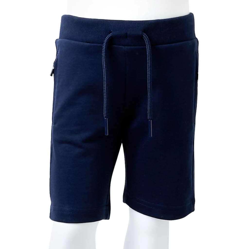 Barneshorts marineblå 116