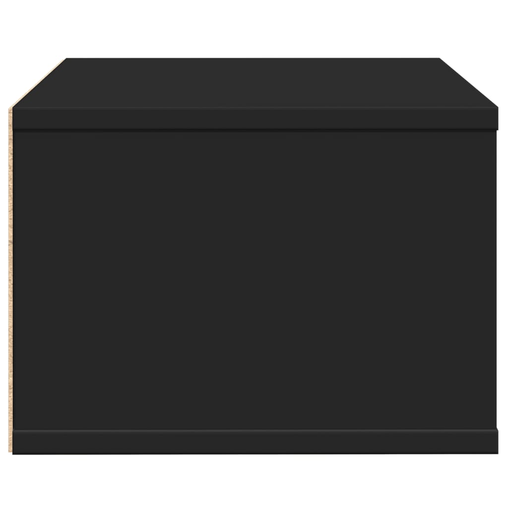 vidaXL Skriverbord svart 40x32x22,5 cm konstruert tre