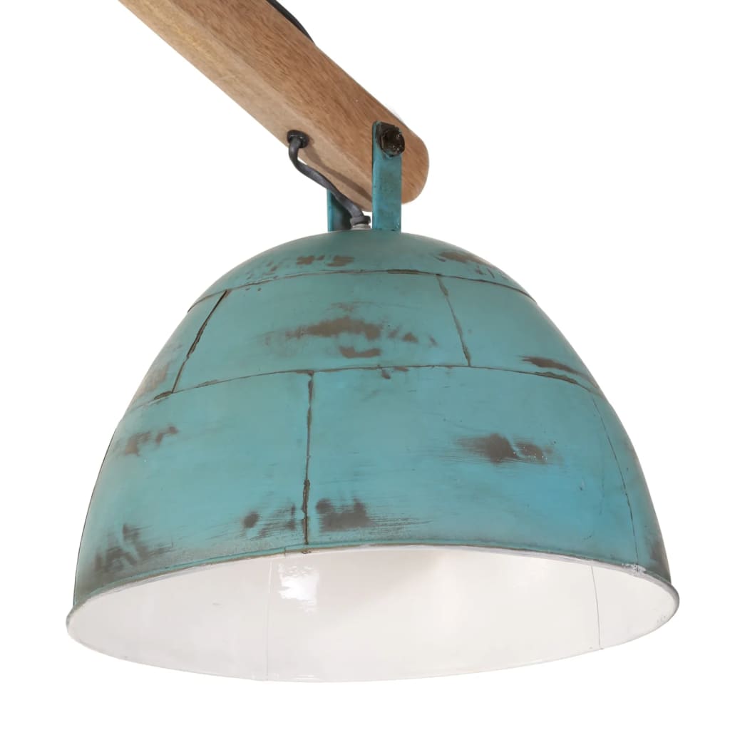 vidaXL Taklampe 25 W denimblå 29x18x85 cm E27