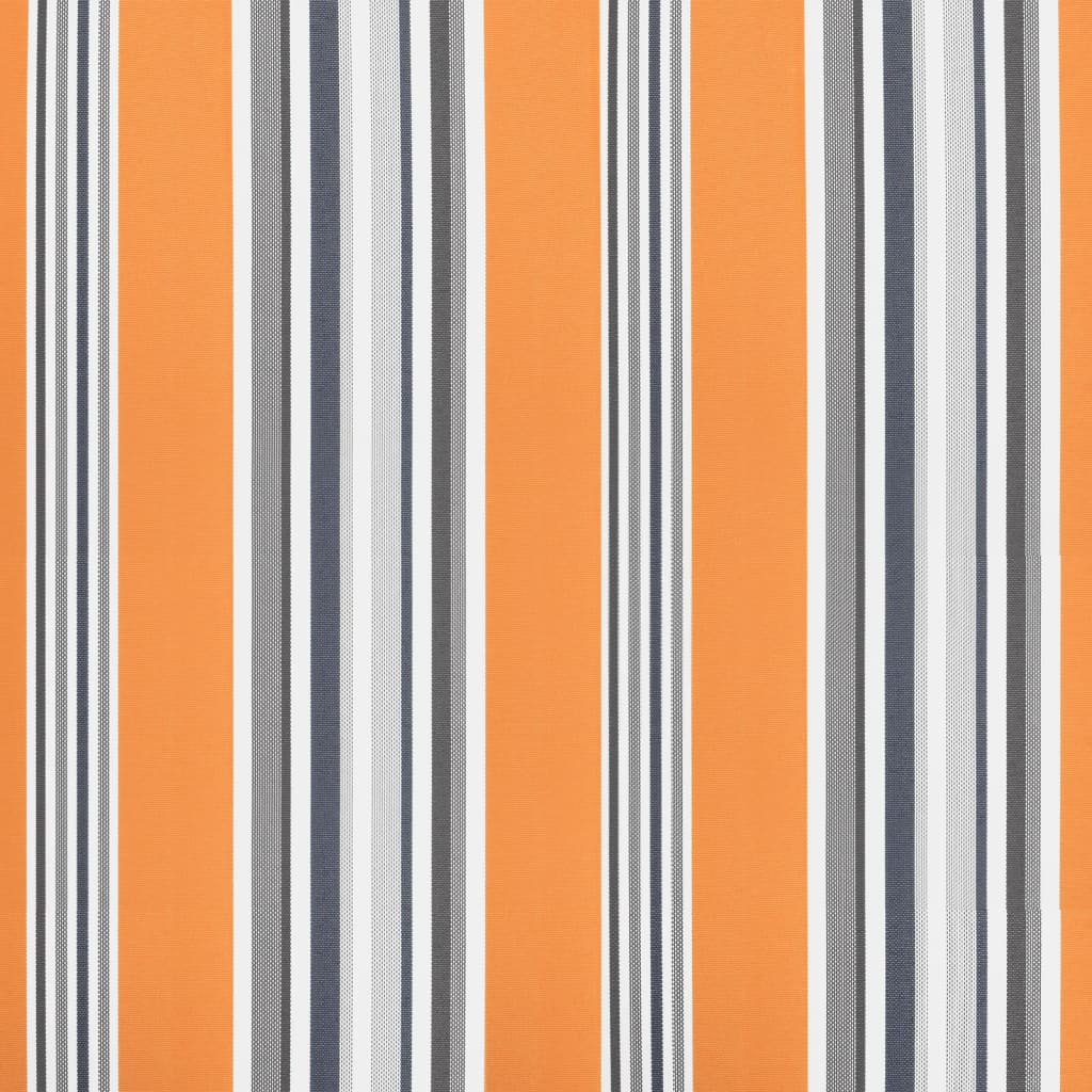 vidaXL Erstatningsstoff for markise flerfarget stripe 6 m