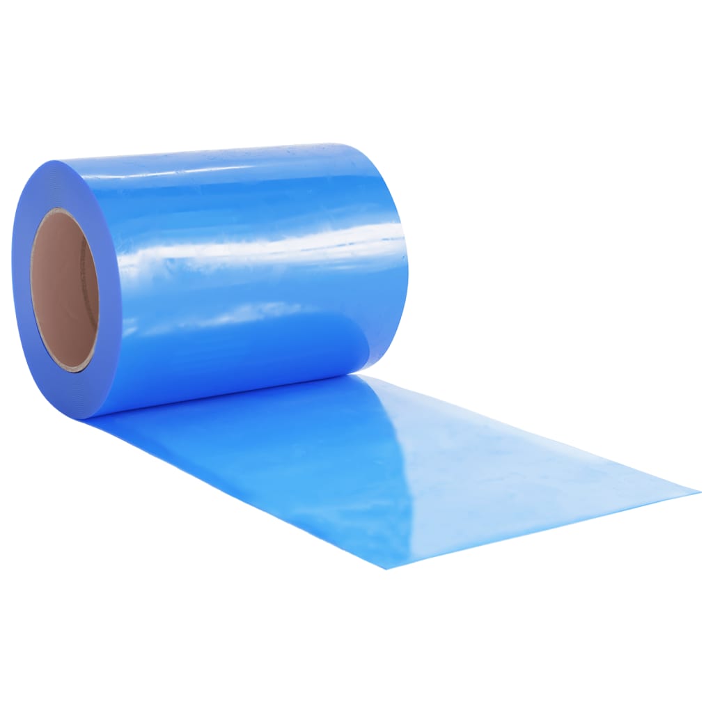 vidaXL Dørgardin blå 300 mm x 2,6 mm 25 m PVC