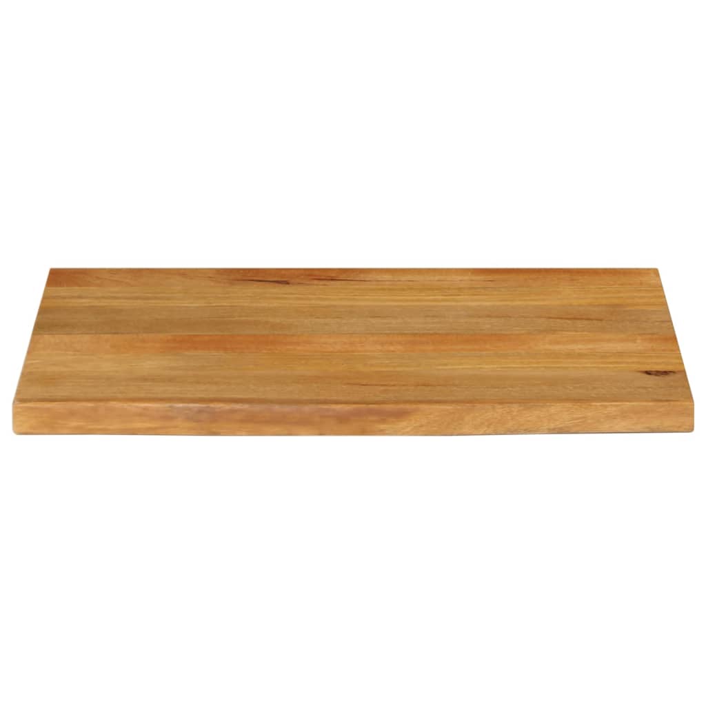 vidaXL Bordplate naturlig kant 80x60x3,8 cm heltre mango