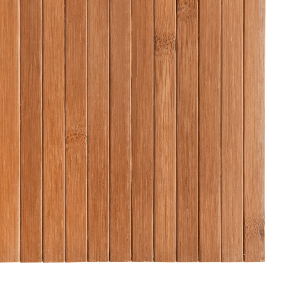 vidaXL Teppe rektangulær naturell 60x300 cm bambus