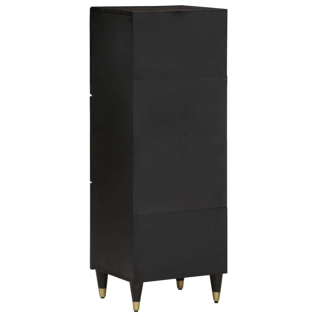 vidaXL Highboard 40x33x110 cm heltre mango