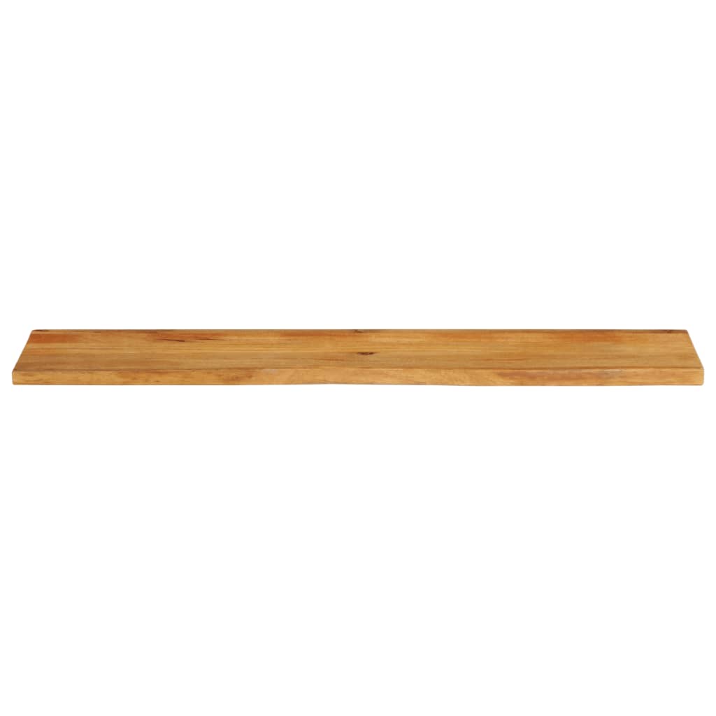 vidaXL Bordplate med naturlig kant 160x20x2,5 cm heltre mango