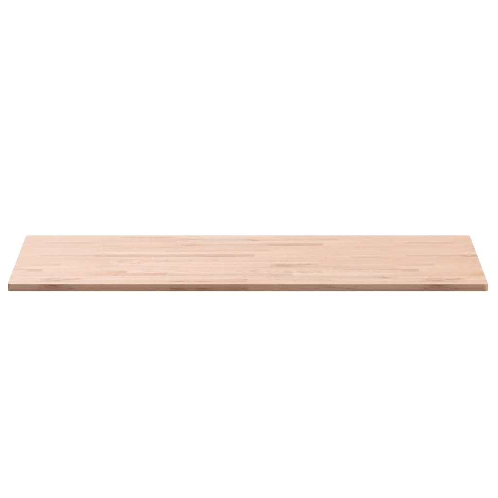 vidaXL Benkeplate til bad 100x60x1,5 cm heltre bøketre