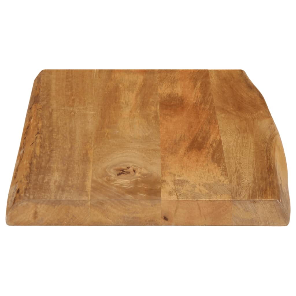 vidaXL Bordplate 60x40x3,8 cm naturlig kant heltre mango